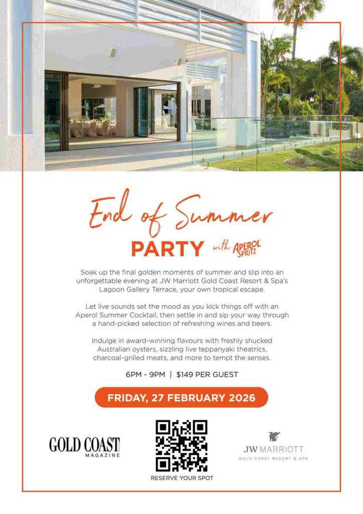 END OF SUMMER PARTY JW MARRIOTT GOLD COAST