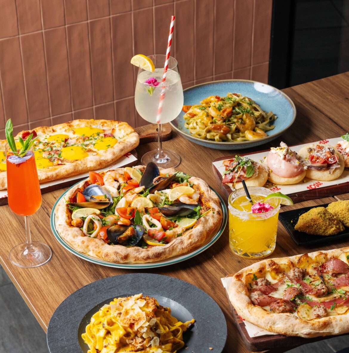 Italian restaurant Gold Coast interior at Mad Over Italian MOI