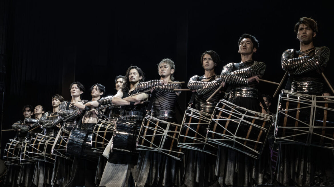 DRUM TAO taiko drummers performing Samurai of the Drum Australia 2026