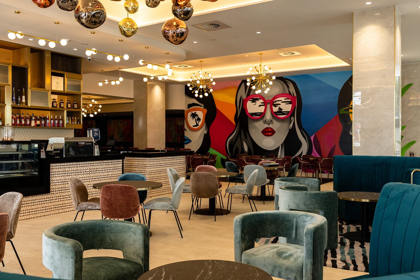 Interior of Amore Ristorante Italian restaurant Southport