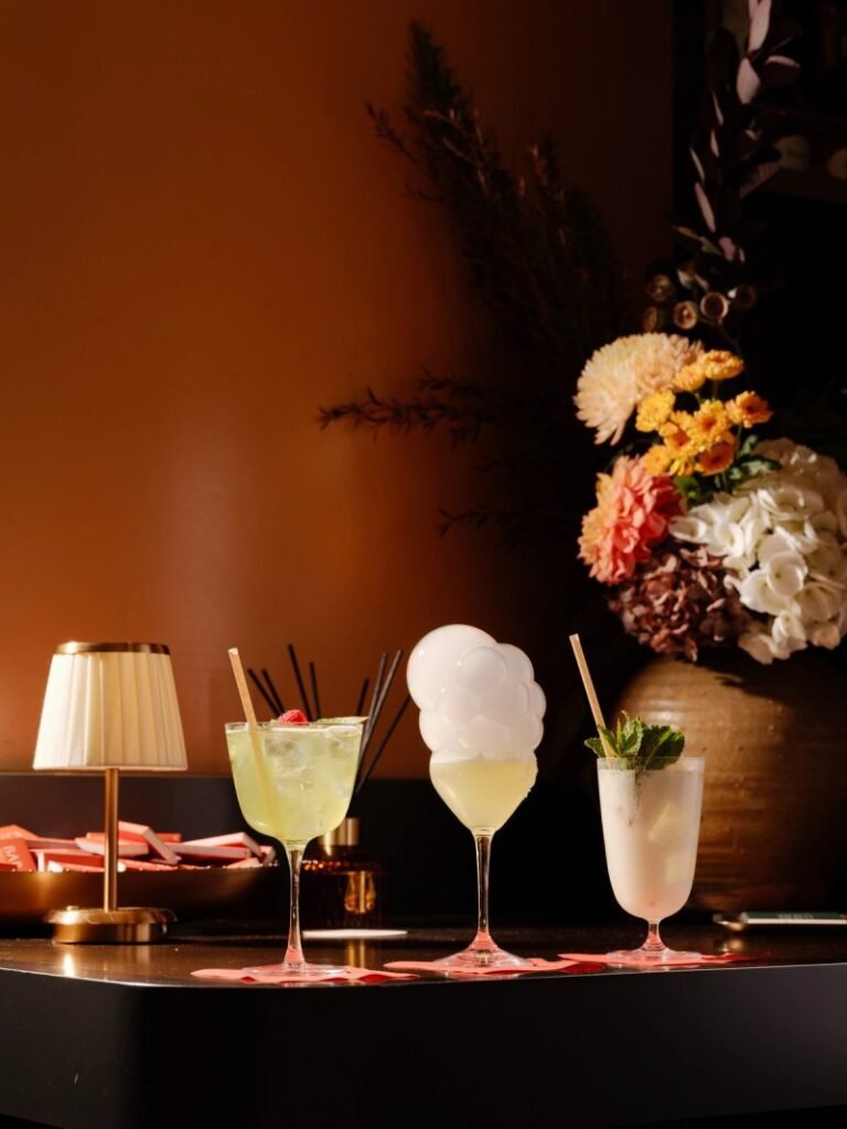 Handcrafted cocktails at Bar Ricci wine bar, Main Beach
