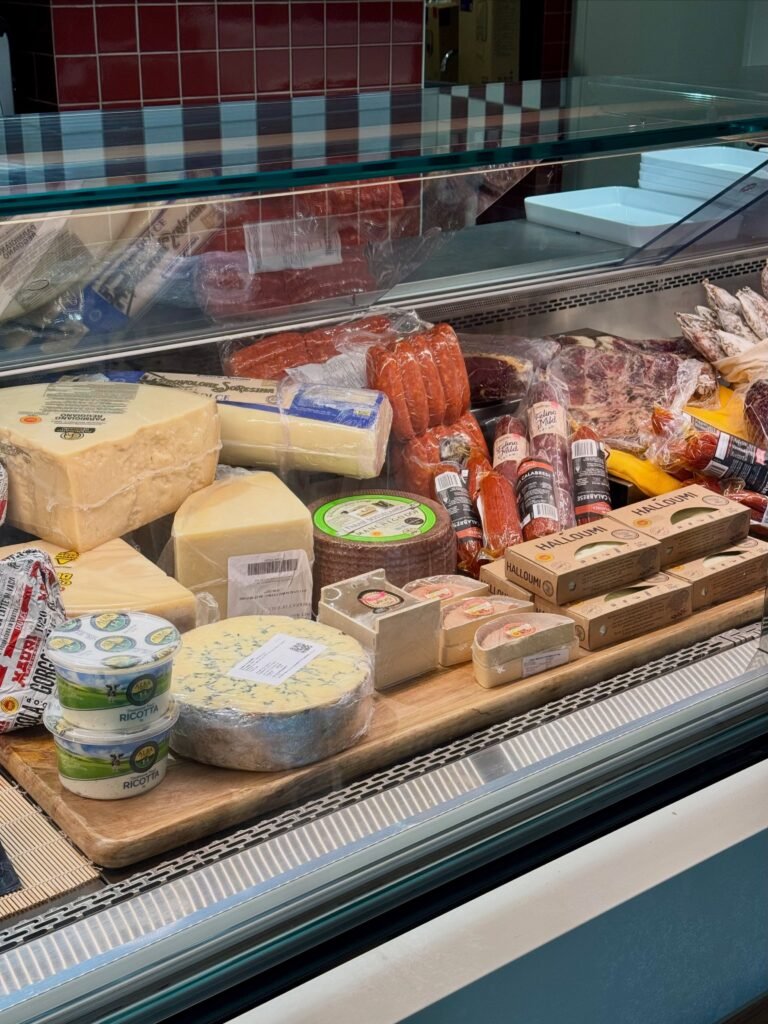 Mamma G’s Deli Coolangatta deli counter with artisan cheeses, salumi and antipasto